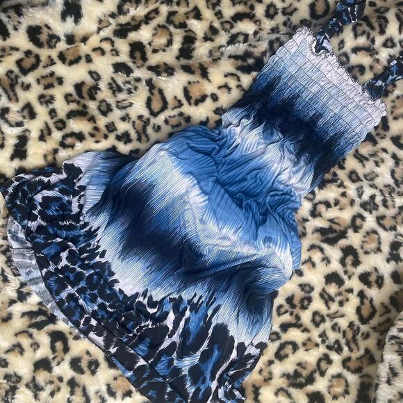 Y2k mcbling cheetah print dress - Picture 1 of 2